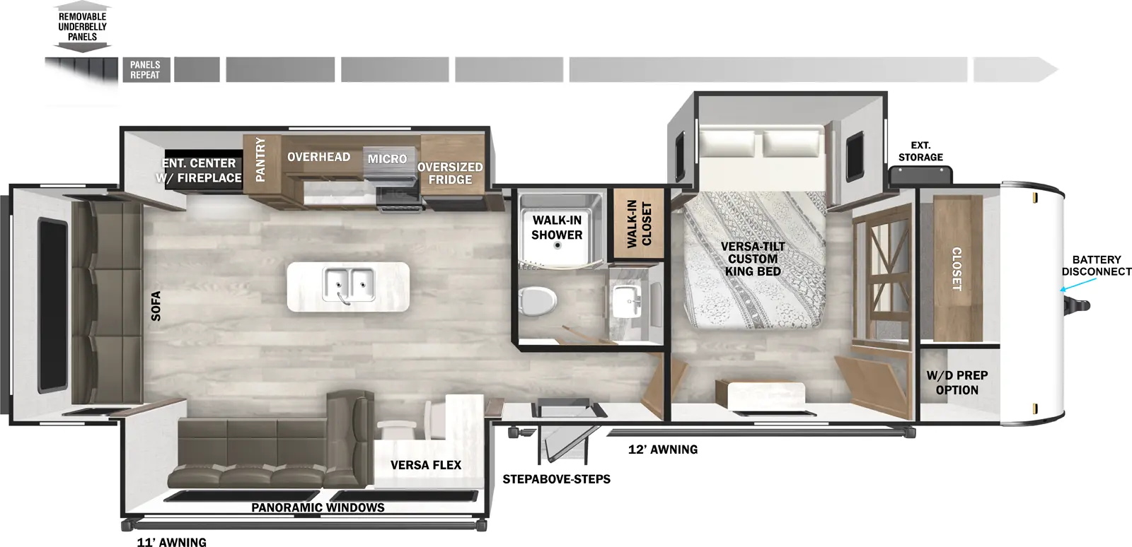 Salem 32RET Floorplan